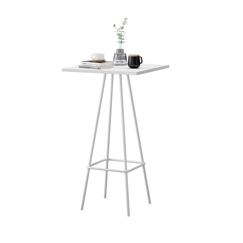 1/3/4 Pieces Modern Bar Set Matte Finish Bar Stool and Table Set