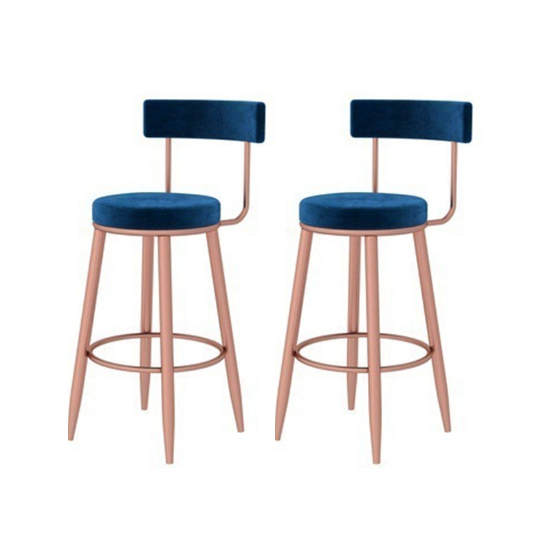 Glam Style 1/2/3 Pieces Faux Marble Bar Table Set Fixed Table Counter Set for Home Use