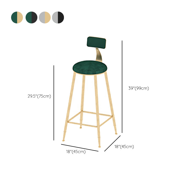 Glam Oval Bar Table Set 1/3 Pieces Stone Counter Table with Upholstered Stools