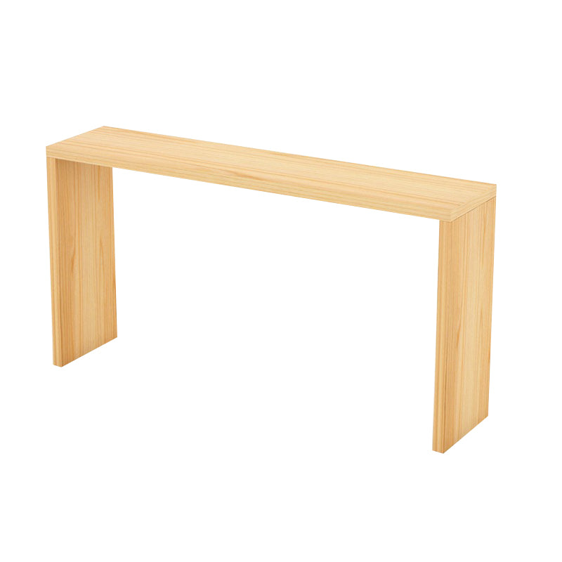 Modern 1/2/5/9 Pieces Bar Table Set Wooden Bar Table with High Wood Stools