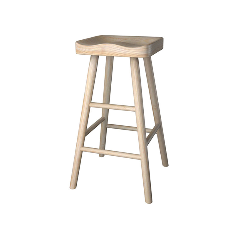 Modern Bar Table Set 1/2/5 Pieces Wooden Bar Table with High Wood Stools