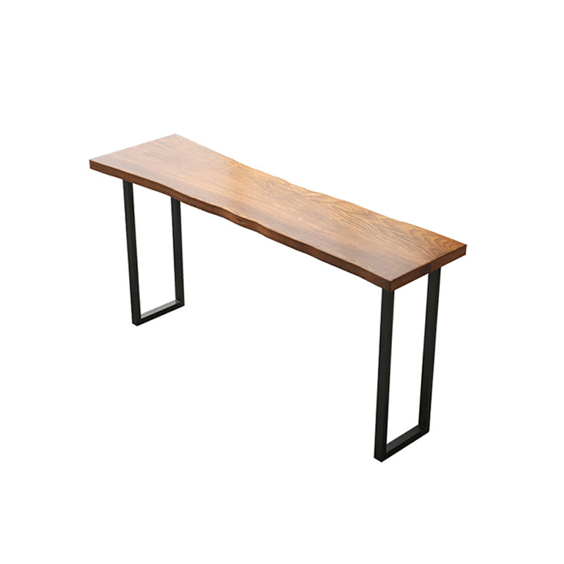 Industrial Style Bar Table Set 1/4/7 Pieces Rectangle Solid Wood Counter Table Set