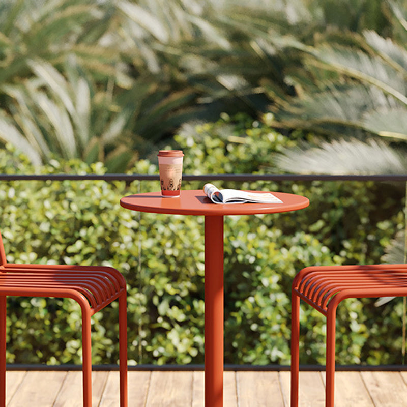 Contemporary Pub Table Set Metal 1/2/3/4 Pieces Bar Stool and Table Set