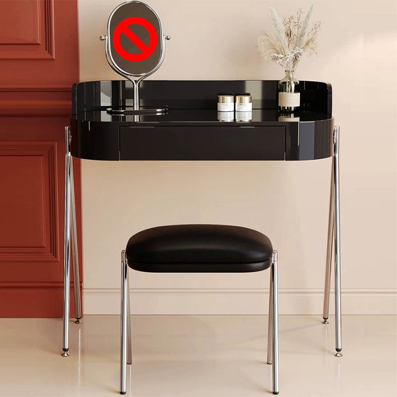 Make-up Vanity With Drawer Wooden 1 Drawers Contemporary Bedroom