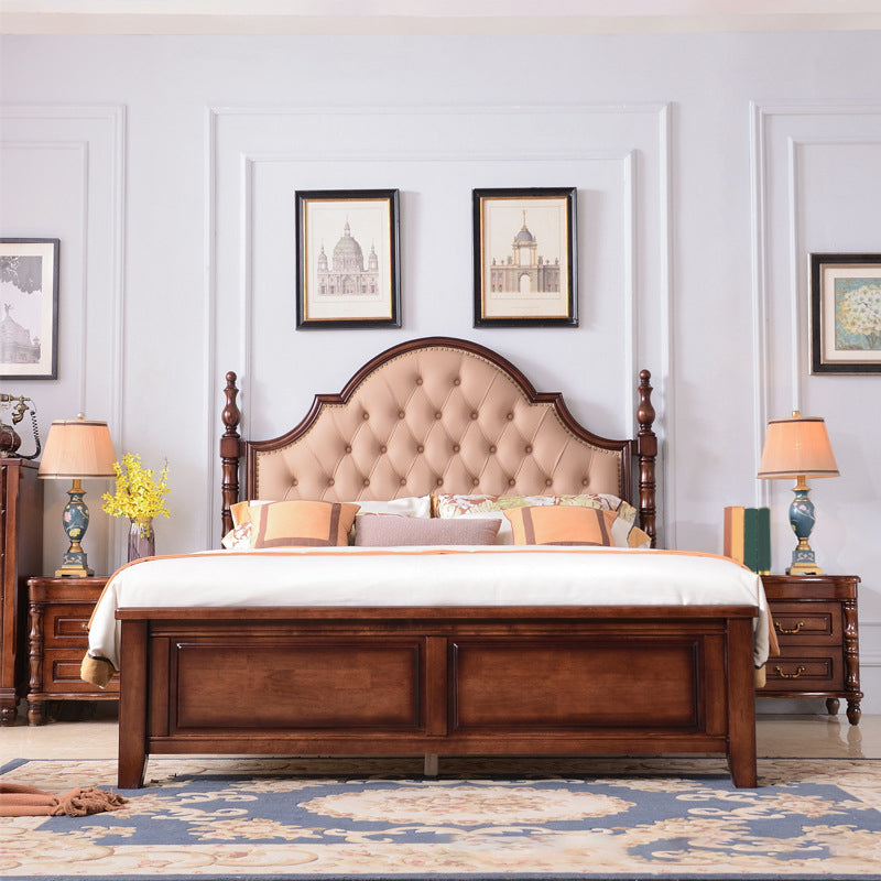 Victorain Tufted Upholstered Standard Bed 71.7-inch W Mattress Included Bed with Headboard