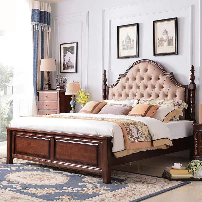 Victorain Tufted Upholstered Standard Bed 71.7-inch W Mattress Included Bed with Headboard