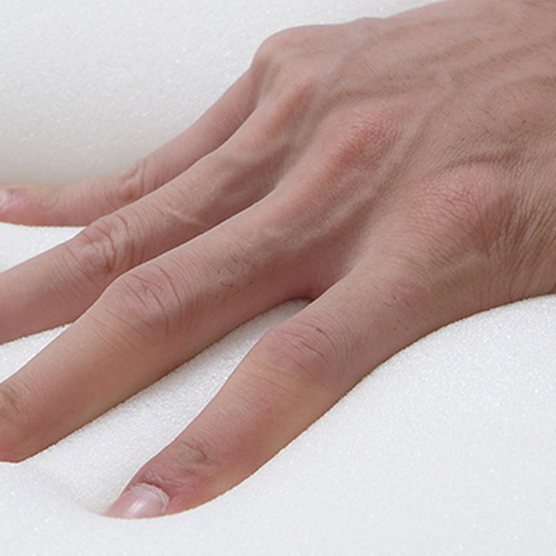 Scandinavian Cotton Blend Square Arm Sofa & Chaise for Living Room