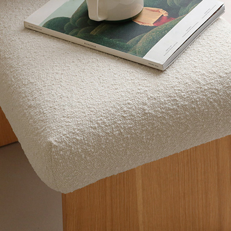 21.25" Wide Armless Chair Solid Wood Frame Chair for Bedroom