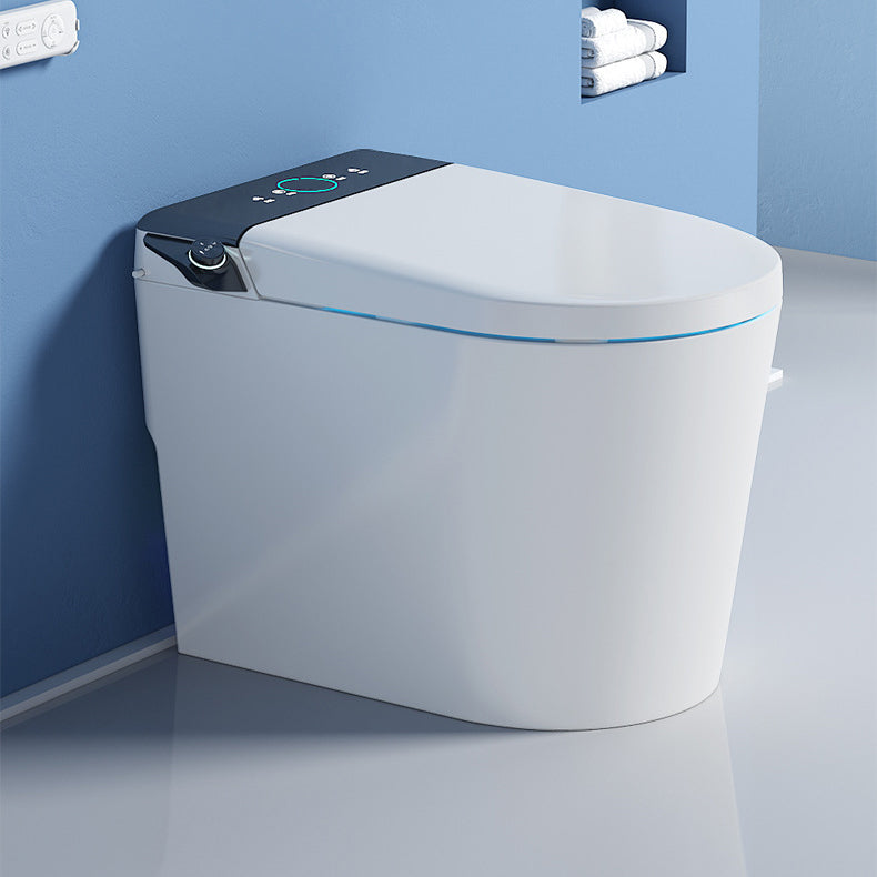 Modern Heated Seat Toilet Bowl Floor Mount ABS Toilet with Toilet Seat