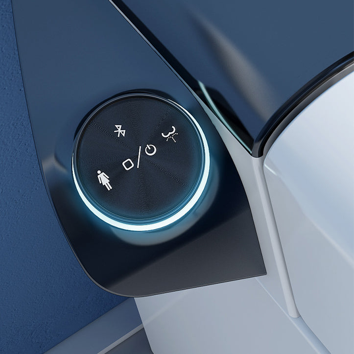 Modern Heated Seat Toilet Bowl Floor Mount ABS Toilet with Toilet Seat