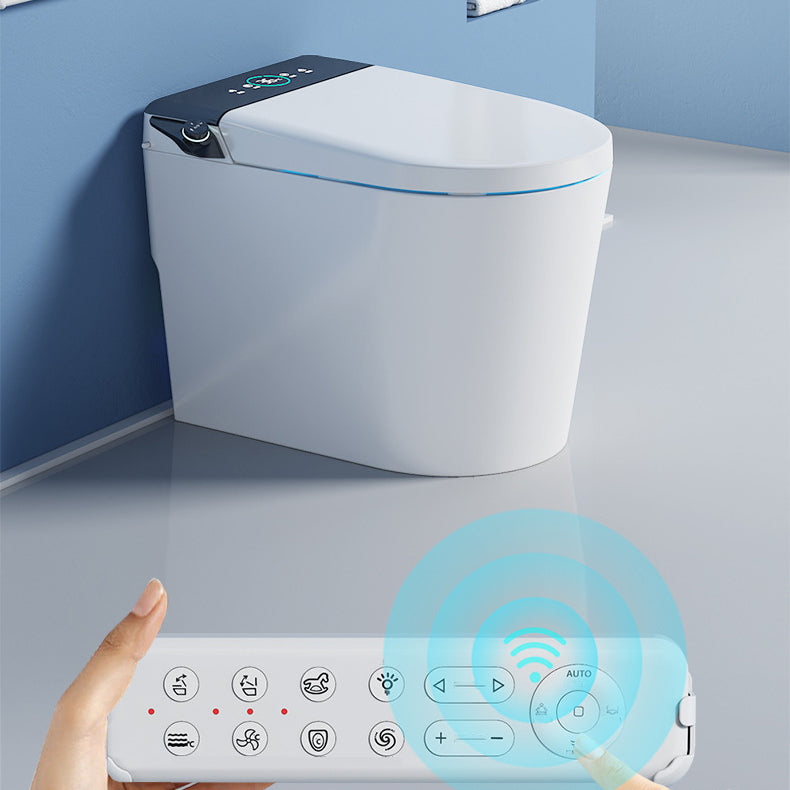 Modern Heated Seat Toilet Bowl Floor Mount ABS Toilet with Toilet Seat