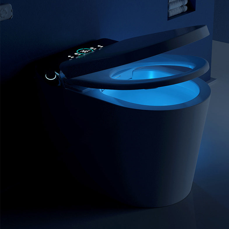 Modern Heated Seat Toilet Bowl Floor Mount ABS Toilet with Toilet Seat