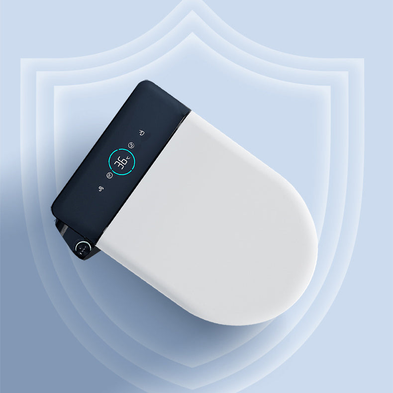 Modern Heated Seat Toilet Bowl Floor Mount ABS Toilet with Toilet Seat