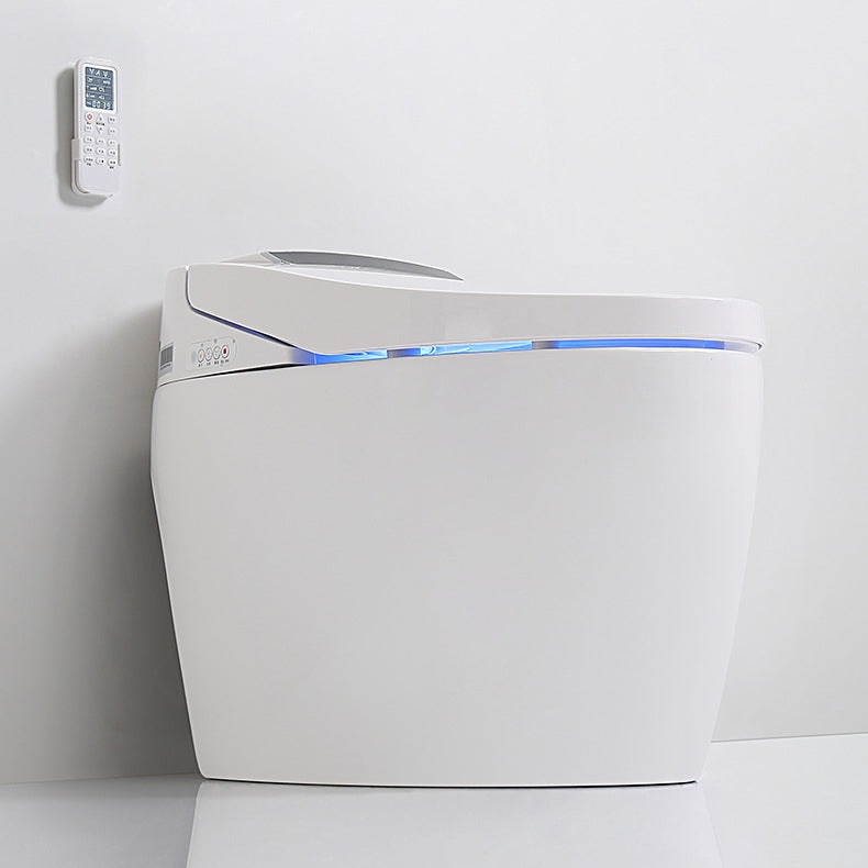 Modern Floor Mount Toilet Bowl Siphon Jet Bidet Toilet with Seat for Bathroom