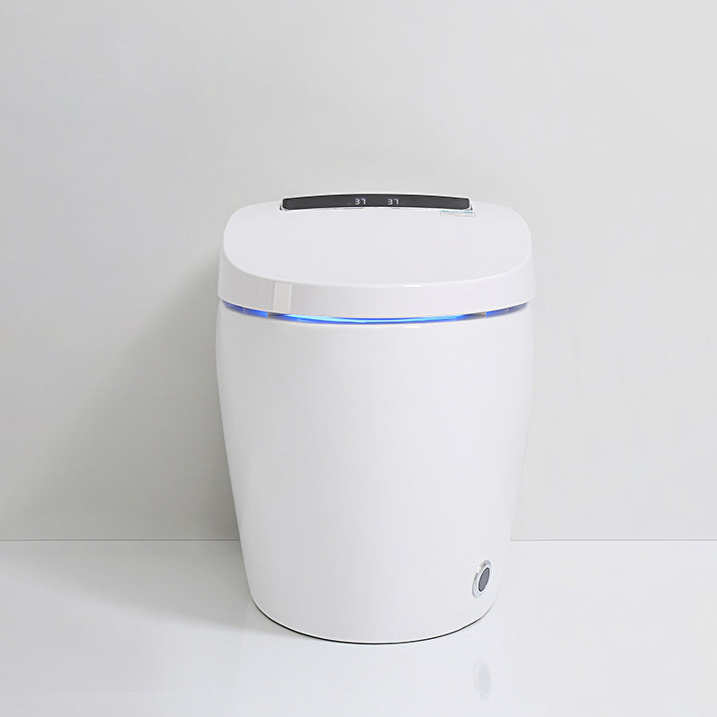 Modern Floor Mount Toilet Bowl Siphon Jet Bidet Toilet with Seat for Bathroom