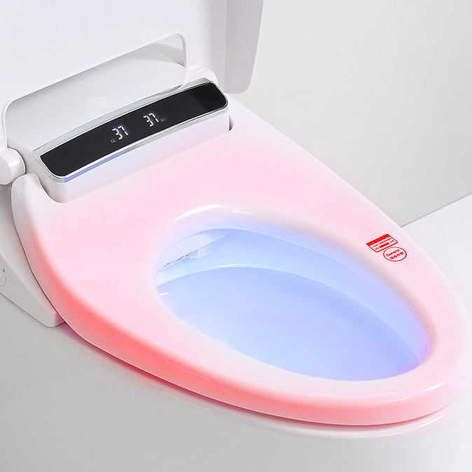 Modern Floor Mount Toilet Bowl Siphon Jet Bidet Toilet with Seat for Bathroom