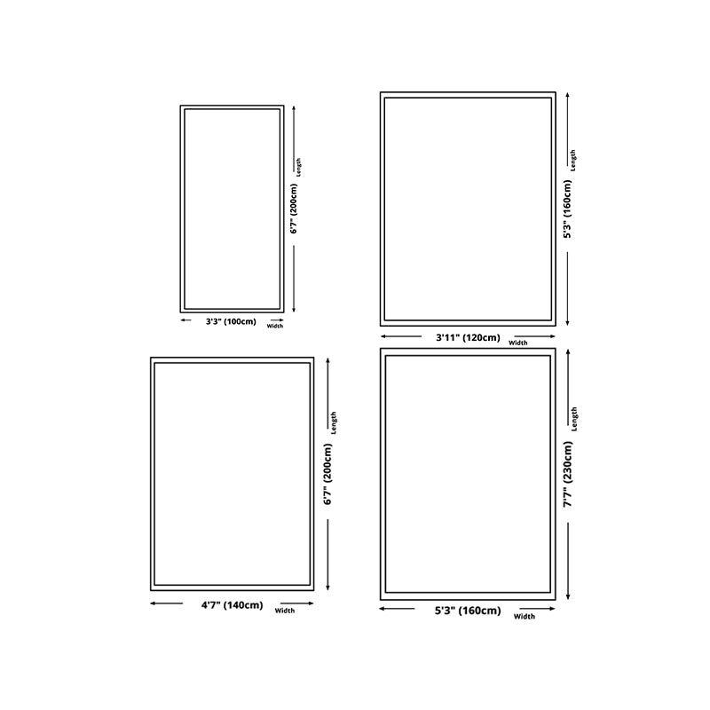 Modern Color Piece Rug Polyester Orange Rug Stain Resistant Rug for Drawing Room