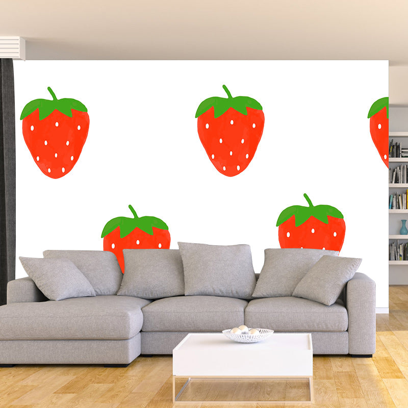 Environmental Illustration Mural Wallpaper Fruit Indoor Wall Mural