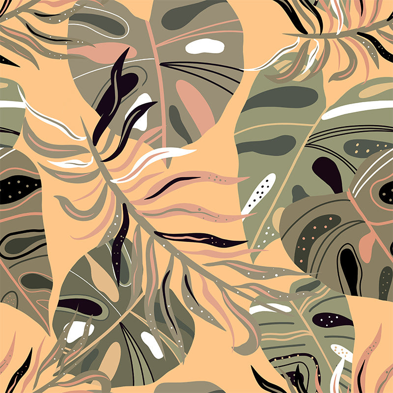 Environmental Wall Mural Wallpaper Plant Decoration Bedroom Wall Mural