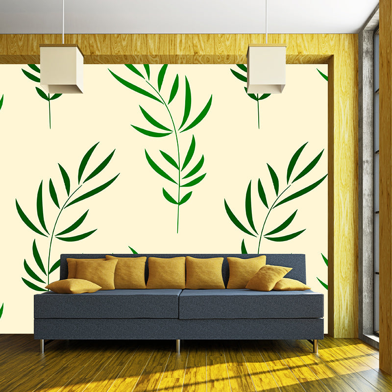 Environmental Wall Mural Wallpaper Plant Decoration Bedroom Wall Mural