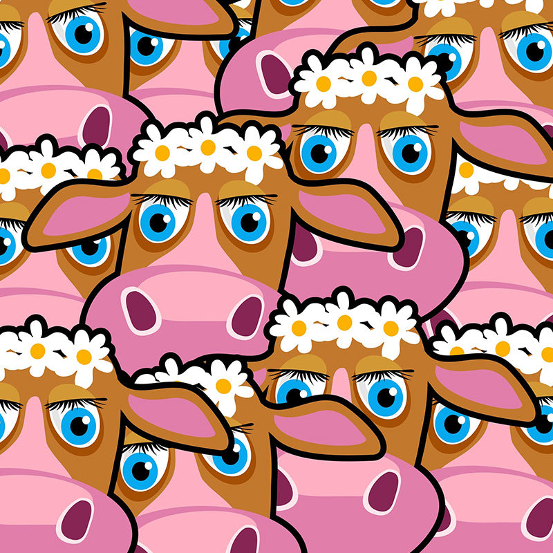 Washable Mural Wallpaper Animals Illustration Indoor Wall Mural