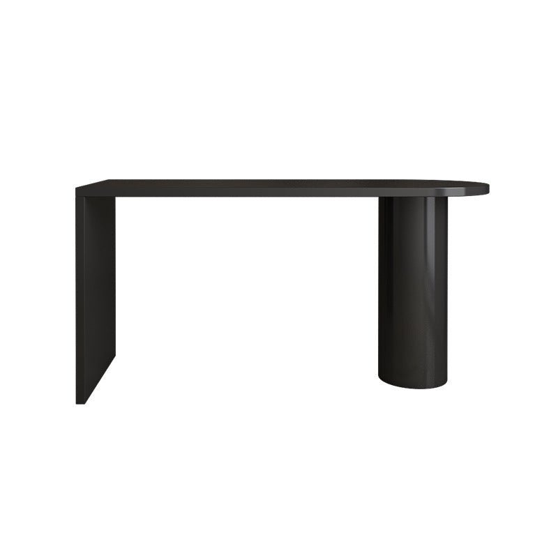 Modern Bar Table Rectangle Solid Wood Dining Table for Kitchen Living Room Coffee Room