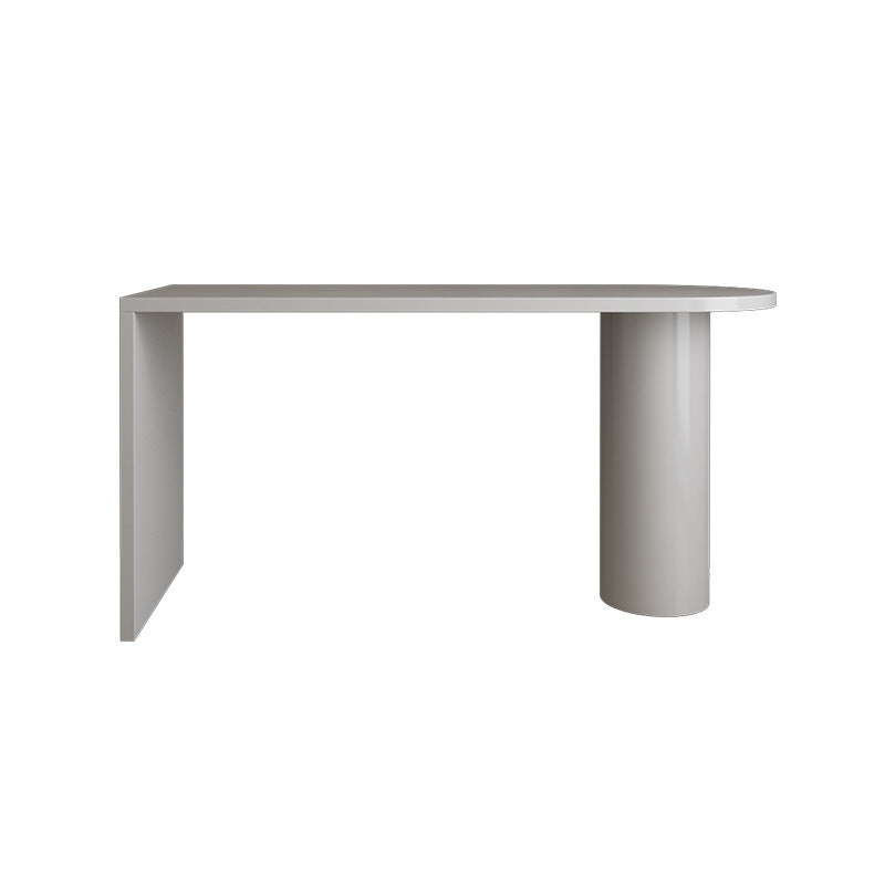 Modern Bar Table Rectangle Solid Wood Dining Table for Kitchen Living Room Coffee Room