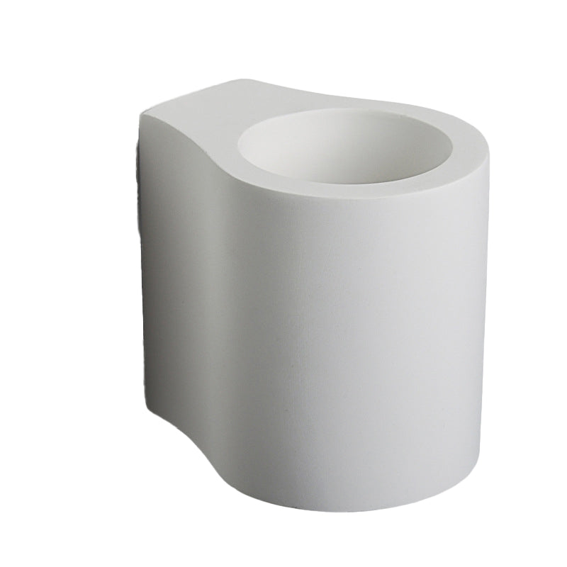 Modern Style Cylinder Wall Sconce Metal 2 Light Sconces for Outdoor