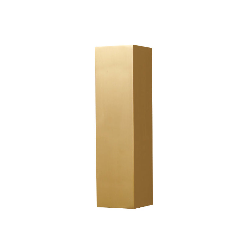 2-Light Rectangular Wall Sconce Light Modern Metal Wall Sconce Lighting