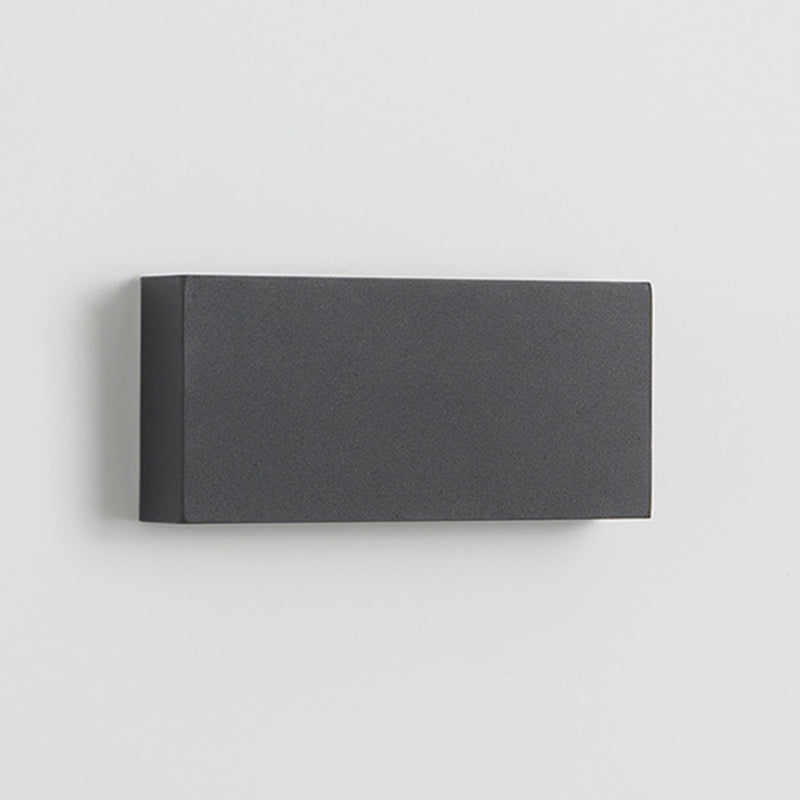 2-Light Rectangular Sconce Light Modern Metal Sconce Light Fixture