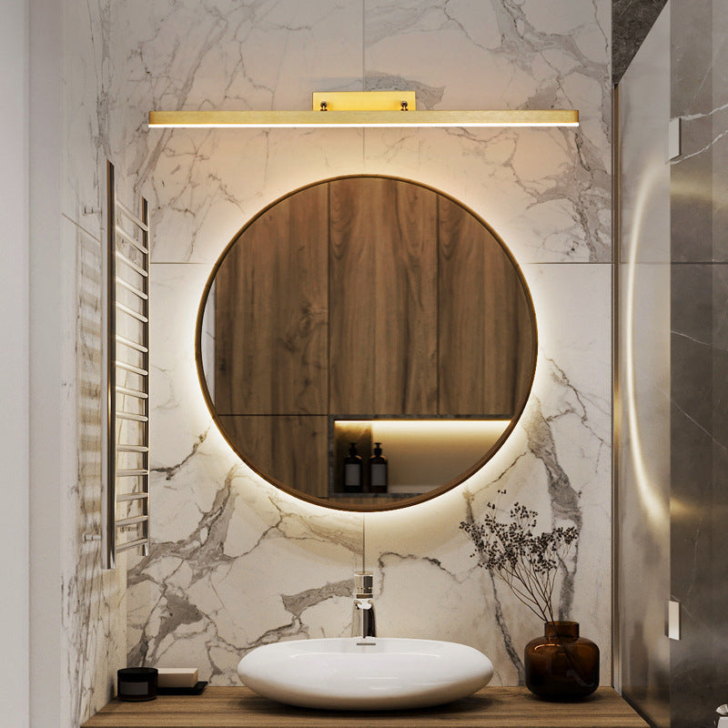 Modernism LED Bath Bar Vanity Lighting Golden Light for Bathroom