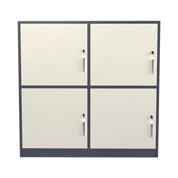 Manufactured Wood Matte Finish Cabinet Modern Storage Cabinet with Hinged Doors