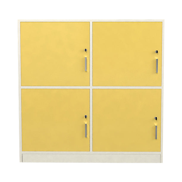 Manufactured Wood Matte Finish Cabinet Modern Storage Cabinet with Hinged Doors