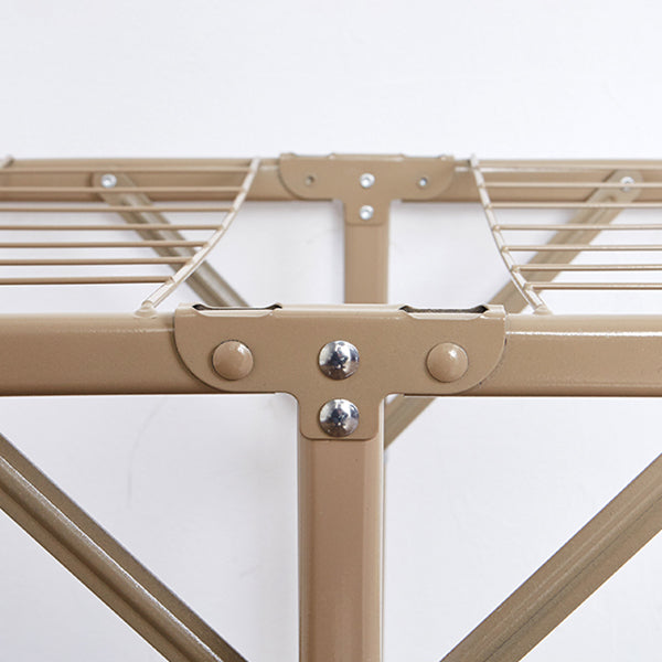 Contemporary Style Steel Wardrobe Cloth Rod Included Wardrobe Closet with Legs