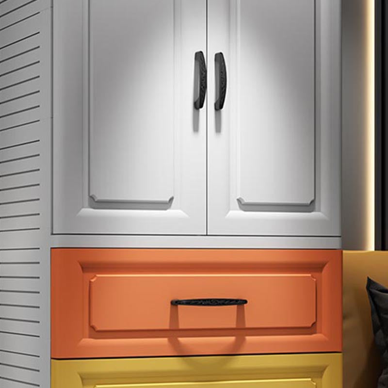 Contemporary Wardrobe Closet Plastic Wardrobe Cabinet with Legs