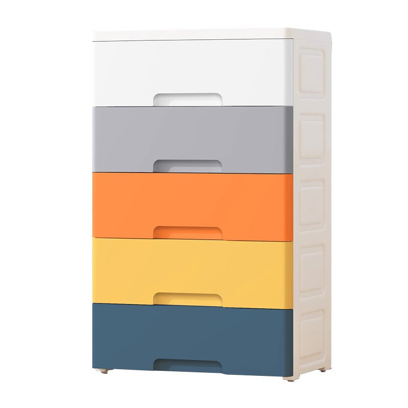 Non-Hanging Armoire with Drawer Contemporary Storage Cabinet