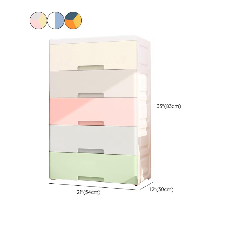 Non-Hanging Armoire with Drawer Contemporary Storage Cabinet