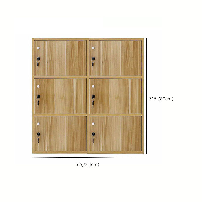 Matte Finish Non-Hanging Cabinet Modern Wood Storage Cabinet with Hinged Doors