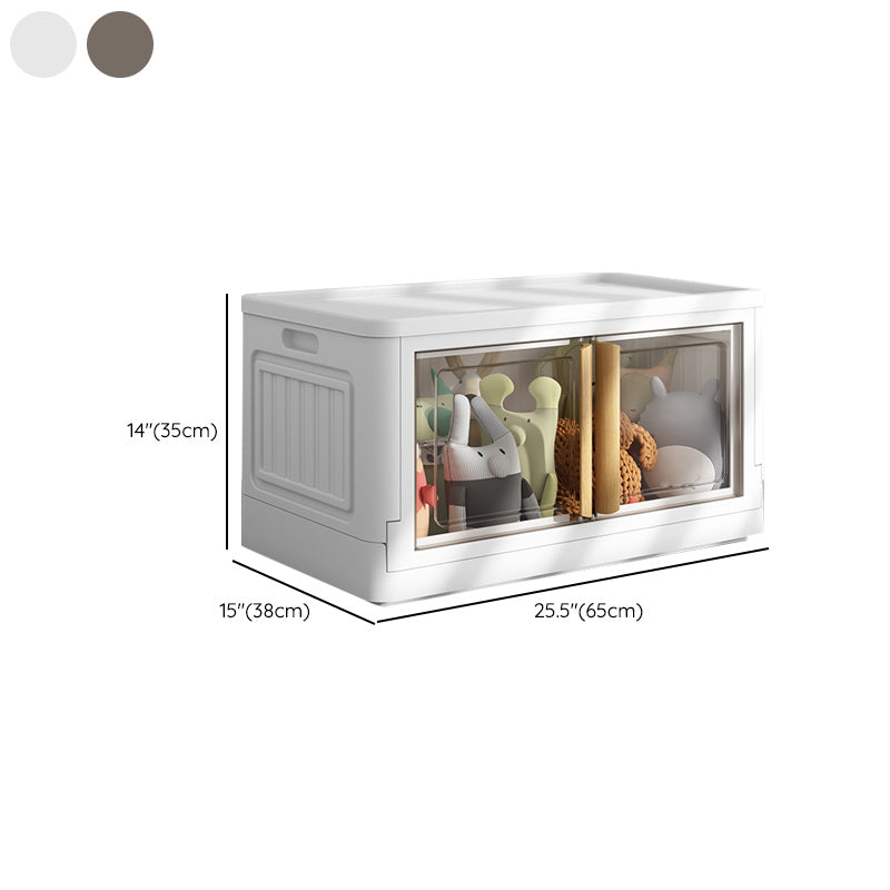 Contemporary Hinged Wardrobe Armoire Plastic Wardrobe Closet