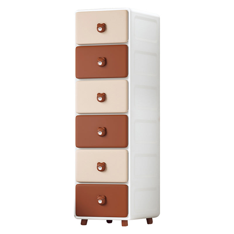 Contemporary Storage Cabinet with Legs Non-Hanging Armoire for Home