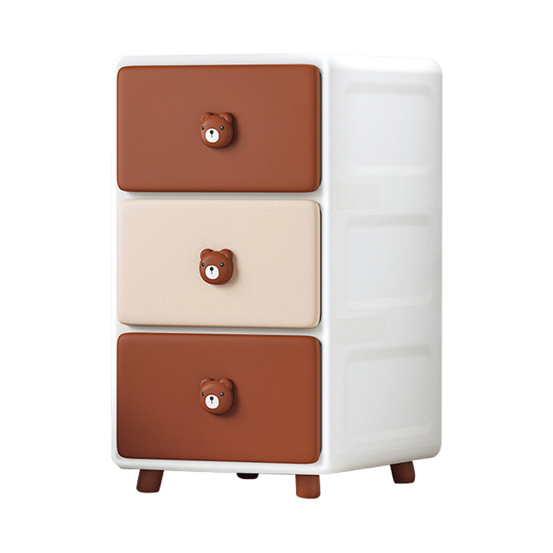 Contemporary Storage Cabinet with Legs Non-Hanging Armoire for Home