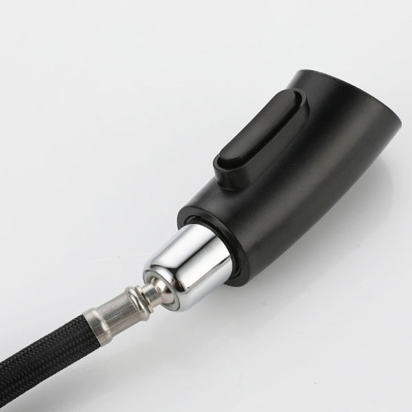 Modern Style Retractable Kitchen Faucet 304 Stainless Steel 1-Handle Kitchen Faucet