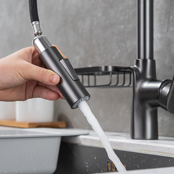 Modern Pull Down Kitchen Faucet Single Handle Faucet with Pull Out Sprayer