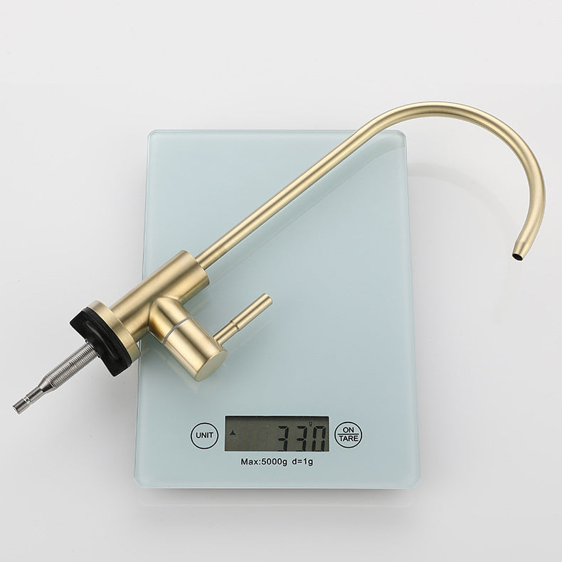 Contemporary Single Handle Kitchen Faucet Pull Down 1-Hold Bar Faucet with No Sensor