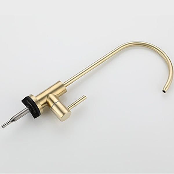 Contemporary Single Handle Kitchen Faucet Pull Down 1-Hold Bar Faucet with No Sensor