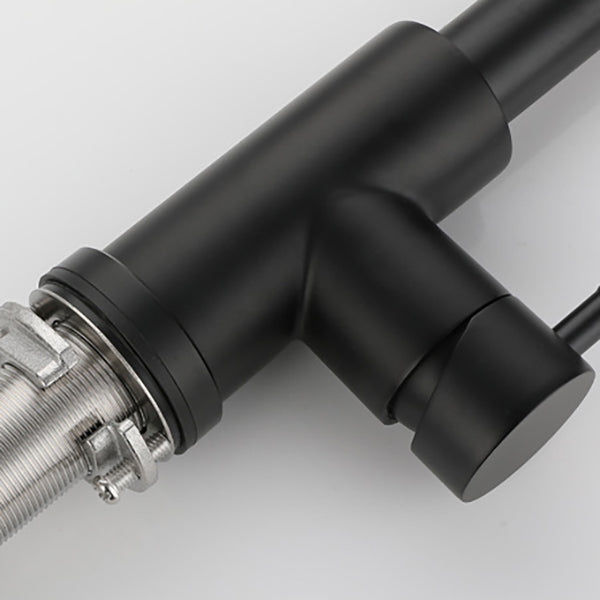 Modern Pull down Sprayer Water Filler One Handle High Arch Kitchen Faucet