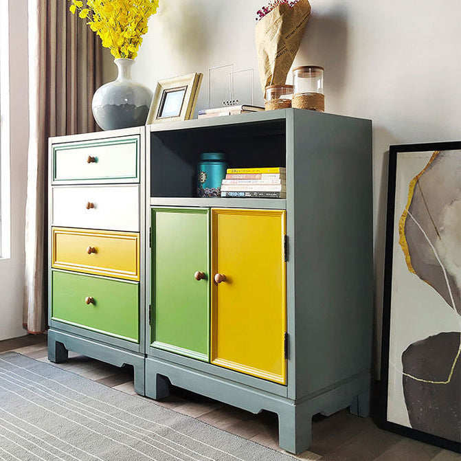 Nautical Bedroom Wooden Storage Chest 16" Wide Chest with Drawers