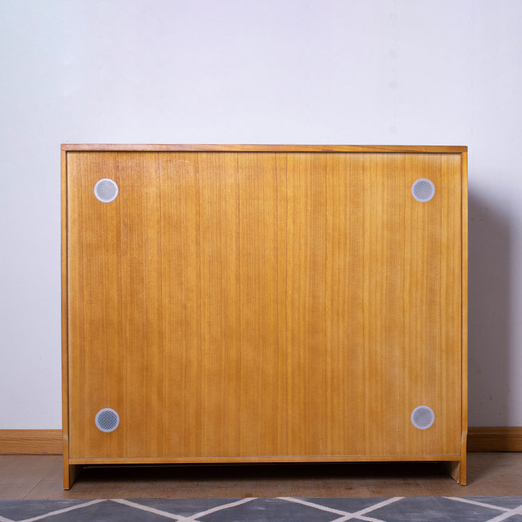 Solid Wood Modern Storage Chest Dresser Horizontal Storage Chest Dresser