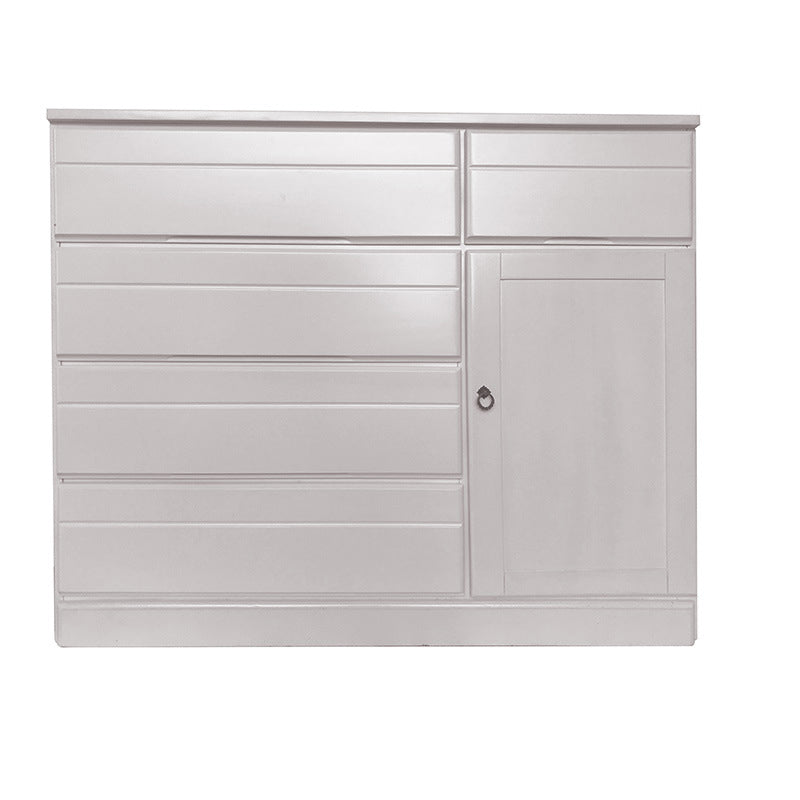 Solid Wood Modern Storage Chest Dresser Horizontal Storage Chest Dresser