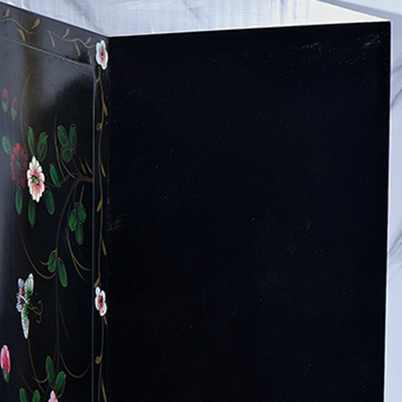 Nautical Bedroom Storage Chest Wooden Vertical Chest with Drawers